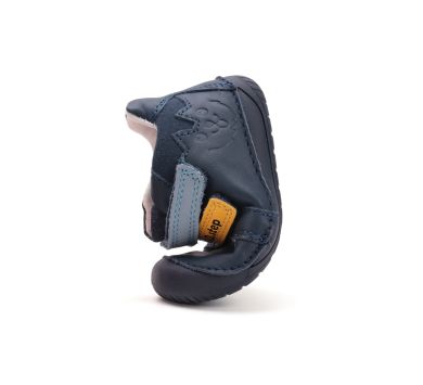 Lasten paljasjalka ensiaskelkengät - Royal blue/ Kisu - DD Step
