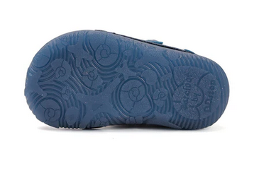 Lasten paljasjalkakengät- Royal Blue / kukkuu- D.D.Step