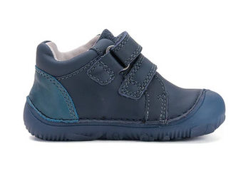 Lasten paljasjalkakengät- Royal Blue / kukkuu- D.D.Step
