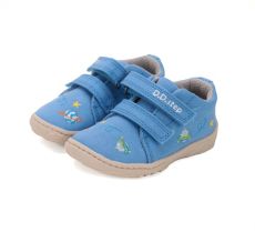 Lasten paljasjalka kangaskengät - bermuda blue/avaruusalus  -D.D.Step 
