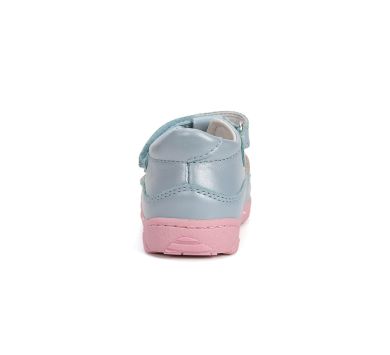 Lasten paljasjalkasandaalit- Sky blue -  D.D. Step 