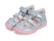 Lasten paljasjalkasandaalit- Sky blue -  D.D. Step 