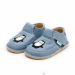 Lasten paljasjalkakengät- Penguin/ Baby blue- Dodo Shoes 