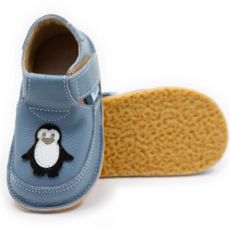 Lasten paljasjalkakengät- Penguin/ Baby blue- Dodo Shoes 