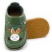 Lasten paljasjalkasandaalit- Bunny/ Green - Dodo Shoes  