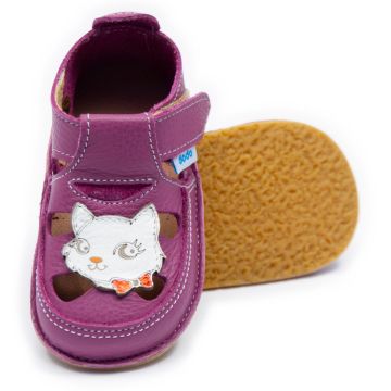 Lasten paljasjalkasandaalit- Miau/ petunia - Dodo Shoes 