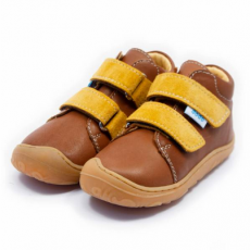Lasten paljasjalkakengät- camel/yellow- Noah Boots Dodo Shoes 