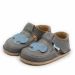 Lasten paljasjalkakengät- Elephant/ Latte - Dodo Shoes
