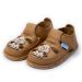 Lasten paljasjalkasandaalit- Puppy/Caramel - Dodo Shoes 