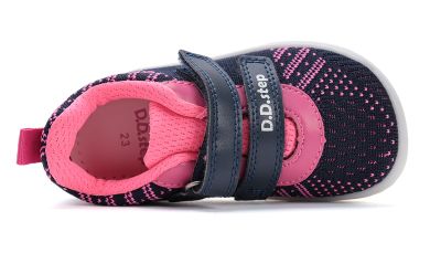 Lasten paljasjalkalenkkarit- Royal blue/ Pink - D.D.Step 