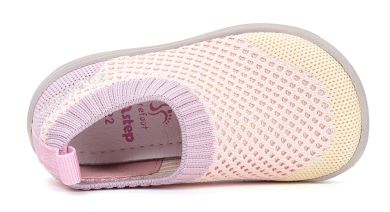 Lasten Slip On tennarit- Baby Pink- barefoot  D.D.Step 