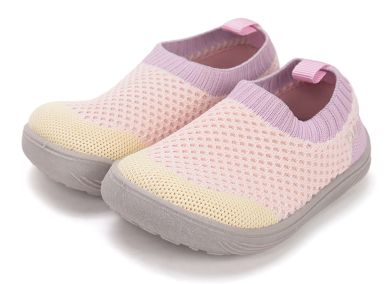 Lasten Slip On tennarit- Baby Pink- barefoot  D.D.Step 