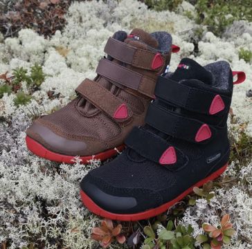 Lasten paljasjalka talvikengät -ruskea- Naapa 2 FeelMax