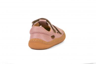 Lasten paljasjalkasandaalit-pink- tarrat-Froddo 