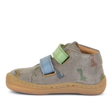 Lasten paljasjalkanilkkurit First Step -grey /dino - Froddo