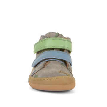 Lasten paljasjalkanilkkurit First Step -grey /dino - Froddo