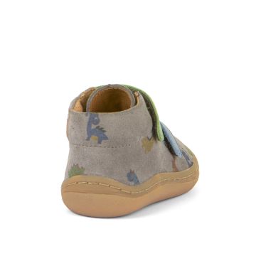 Lasten paljasjalkanilkkurit First Step -grey /dino - Froddo