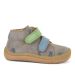 Lasten paljasjalkanilkkurit First Step -grey /dino - Froddo
