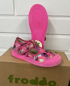KIRPPIS Lasten kesäkengät -Fuxia+- Rosario vegan Froddo