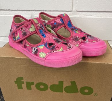 KIRPPIS Lasten kesäkengät -Fuxia+- Rosario vegan Froddo