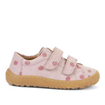 Lasten paljasjalka tarrakengät - pink/mansikka- base Froddo  