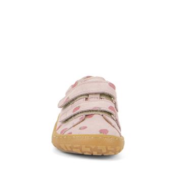 Lasten paljasjalka tarrakengät - pink/mansikka- base Froddo  