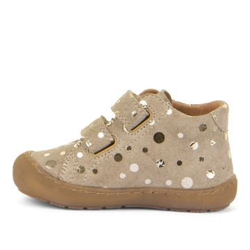 Lasten ensiaskelkengät -beige/dots -Ollie Froddo 