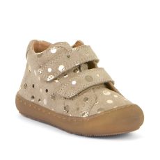 Lasten ensiaskelkengät -beige/dots -Ollie Froddo 