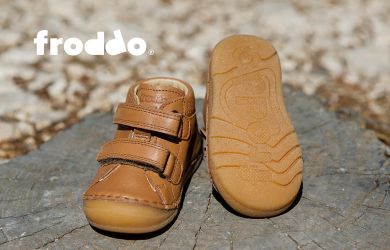 Lasten ensiaskelkengät -cognac-Paix Up Froddo 
