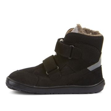 Lasten paljasjalka UP TEX Winter  talvikengät-black-Froddo  