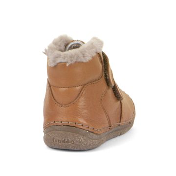 Pienten lasten talvikengät-cognac- Winter Paix Up Froddo