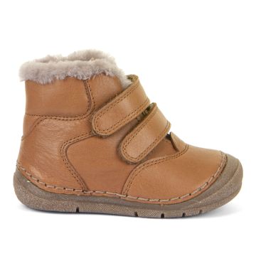Pienten lasten talvikengät-cognac- Winter Paix Up Froddo