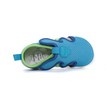 Lasten paljasjalka kangassadaalit - Aero blue - QuickDry D.D.Step 