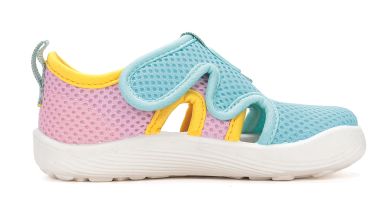 Lasten paljasjalka kangassadaalit - Baby Pink - QuickDry D.D.Step 