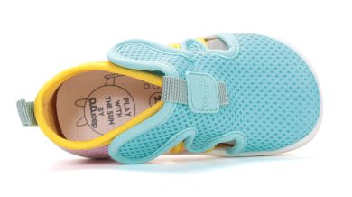 Lasten paljasjalka kangassadaalit - Baby Pink - QuickDry D.D.Step 