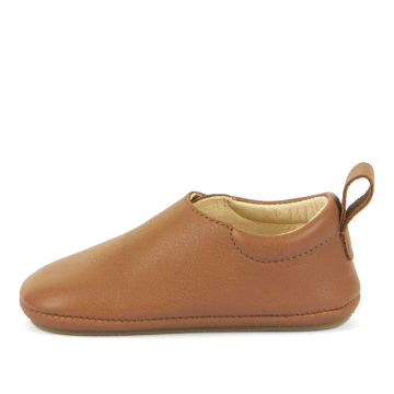 Lasten nahkatossut Walkers - cognac - Froddo