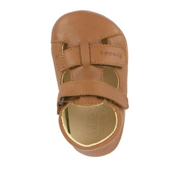 Lasten paljasjalka ensiaskelsandaalit -cognac- Prewalkers Froddo