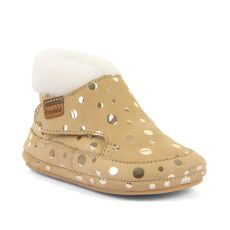 Lasten tossut lammasturkisvuorilla- Beige Dots - Furry Walkers Froddo