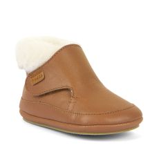 Lasten tossut lammasturkisvuorilla - Cognac - Furry Walkers Froddo