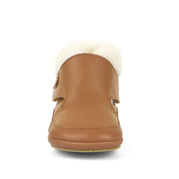 Lasten tossut lammasturkisvuorilla - Cognac - Furry Walkers Froddo