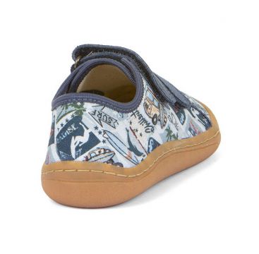 Lasten paljasjalka kangastennarit -Light Blue/surf - Froddo 