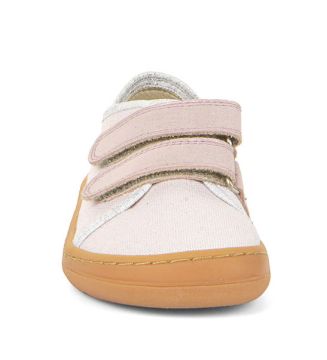 Lasten paljasjalka kangastennarit -pink shine- Froddo
