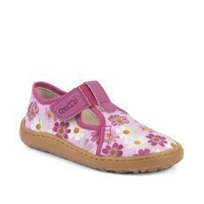 Lasten paljasjalka kangassandaalit - Flowers- Froddo 