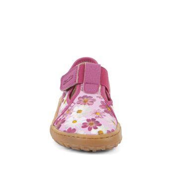 Lasten paljasjalka kangassandaalit - Flowers- Froddo 