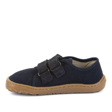 Lasten paljasjalka kangastennarit -dark blue Froddo
