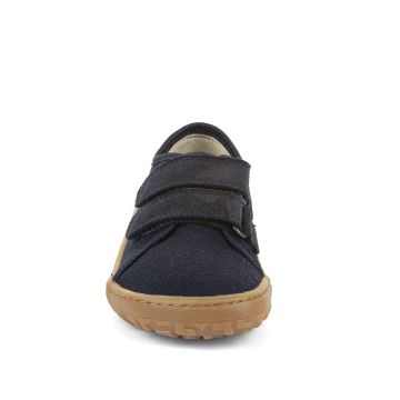 Lasten paljasjalka kangastennarit -dark blue Froddo