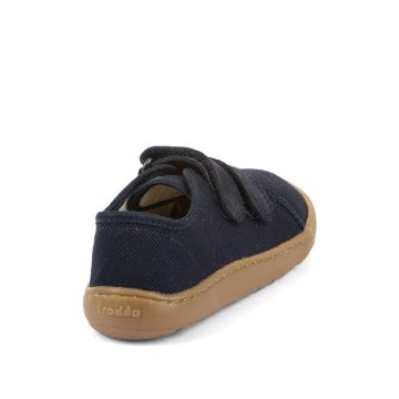 Lasten paljasjalka kangastennarit -dark blue Froddo