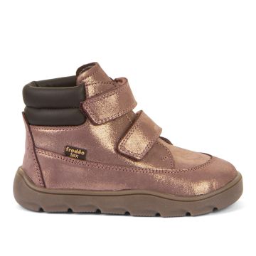  Lasten TEX-paljasjalkanilkkurit  ZERU-pink/gold - Froddo