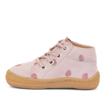 Lasten paljasjalkanilkkurit First Step Laces -mansikka - Froddo