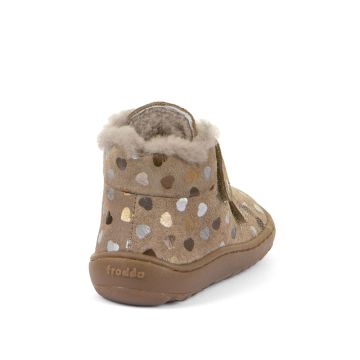  Turkisvuoriset paljasjalkanilkkurit -Beige sydän-Froddo 